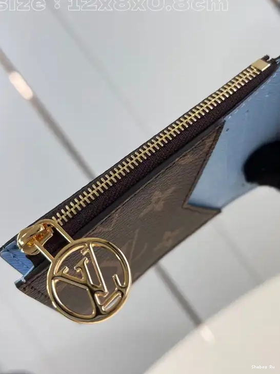 LOUIS VUITTON Holder-12*8*0.8cm Card Romy 0606